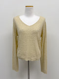 Tail Sheep V-Neck Loose Fit Knit