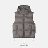 Tailed Padding Hood Vest