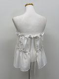 Dive Shirring Bustier