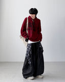 Diable Check Layered Denim