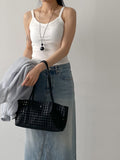 Ribbed U-neck Bra Top Sleeveless