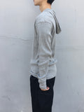 Yeezy Relax Fit Henley Neck Hoodie
