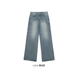 Saltine Semi-Flare Washing Denim Pants