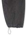 Dyeing washed panel pants