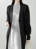 [Premium] Whole Garment Odin Alpaca Long Cardigan