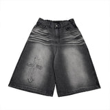 Hyke Black Bermuda Denim