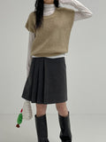 Cashmere V-neck Knit Vest