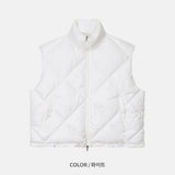 Reversible padded vest