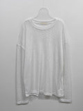 Summit See-through Overfit Knit T-shirt