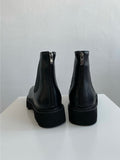 square toe chelsea boots