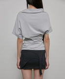 Oversized Asymmetrical T-Shirt