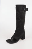 Two-way flip-flop long boots