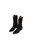 suede middle boots