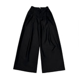 Mason Pintuck Wide Slacks