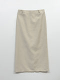 Kanna Linen H-Line Long Skirt