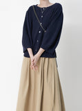 [Premium] Fidget Whole Garment Cashmere Cardigan