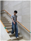 Ness Washed Flare Denim Pants