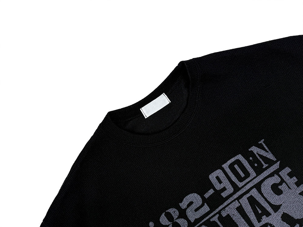 YOURNUS (ユアノス) -ノワールハーフニットTシャツ / Noir Half