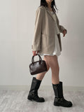 Letu Linen 3 Button Single Jacket