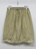 Wrinkle Banding Midi Skirt