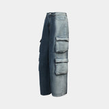 Side Washed Multi Cargo Denim