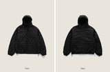 [Unisex] Beor Quilted Overfit Hooded Padding