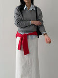 Olsen Cotton H-Line Long Skirt
