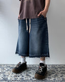 Torque Washed Bermuda Banding Denim