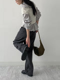 Vine Tartan Check Loose-Fit Shirt