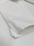 202 Slit Cotton Capri Pants