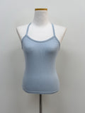Ponz Ribbed Halterneck Sleeveless