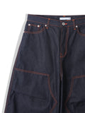 Raw Parachute Stitch Denim