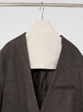 [Premium] London Wool Two-Button Jacket & Skirt Setup
