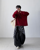 Diable Check Layered Denim