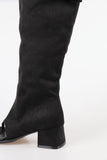 Two-way flip-flop long boots