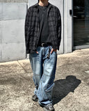Rockle Pigment Check Shirt