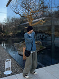 Stone Hood Denim Shirt