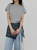 Basil Chiffon Wrap Skirt