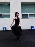HALTER TIE SLEEVELESS