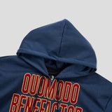 Groovy Fingerhole Patch Crop Hood Zip-Up