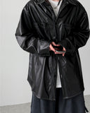 Coober Stitch Leather Shirt