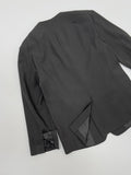 Simon No Collar Loose Fit Jacket