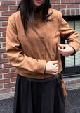 SUEDE MOTO JACKET