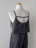 [Setup Available] Popo Nylon Layered Bustier