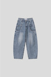 Lef Two-Pocket Curved Denim Pants