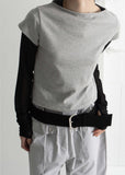SUEDE WIDE BELT