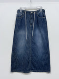 179 Stopper Denim Long Skirt