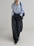 Abel Stripe Over Fit Shirt