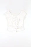 Liz Check Frill Blouse