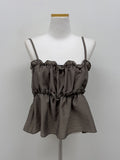 Dive Shirring Bustier